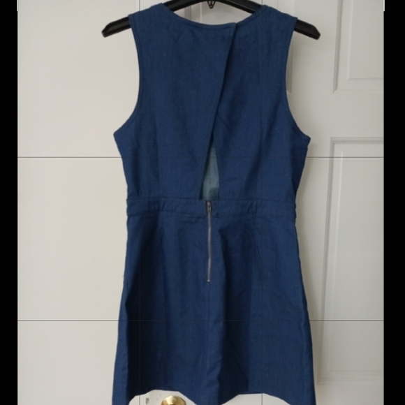 Lush Jean Dress - Picture 2 of 2